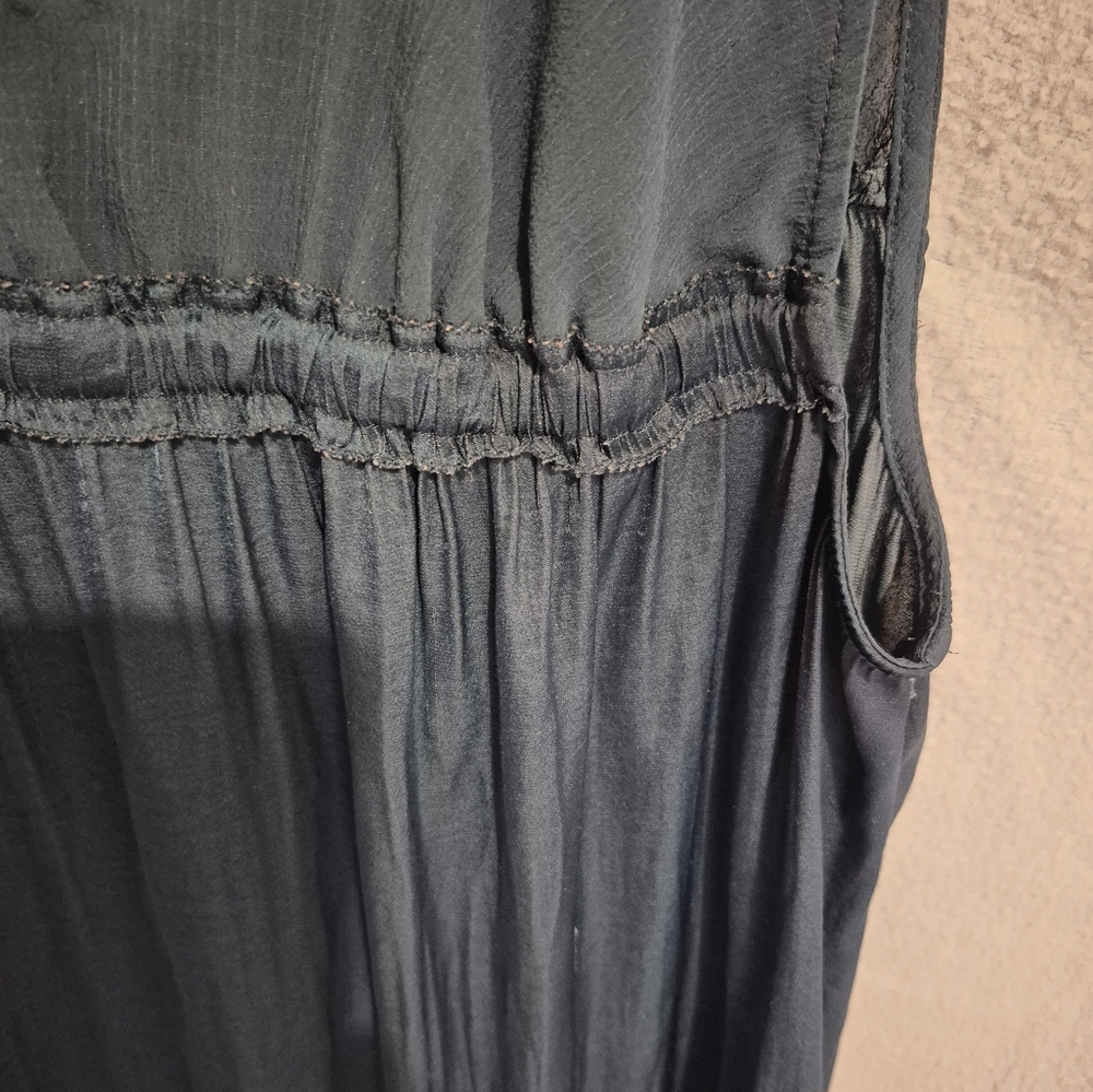 Jade Green Babydoll Blouse - Picture 2 of 5